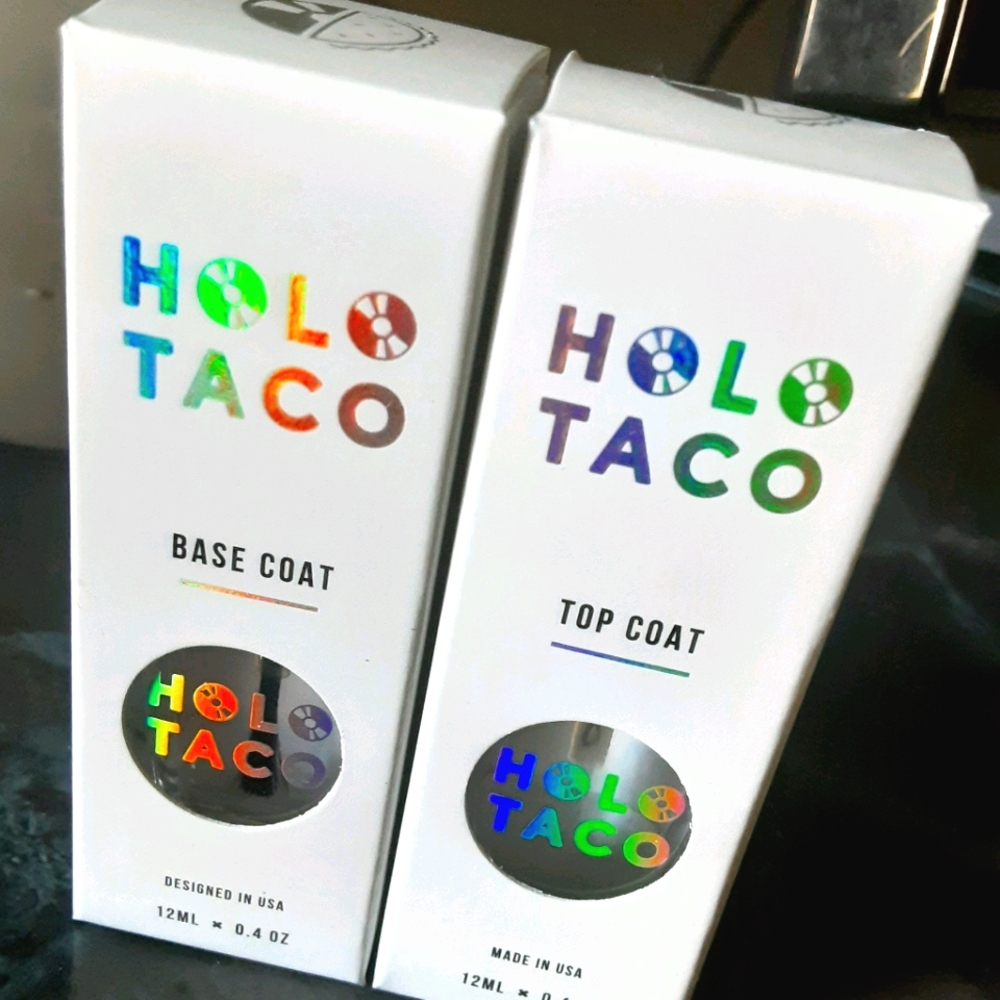 Holo Taco base and top coat